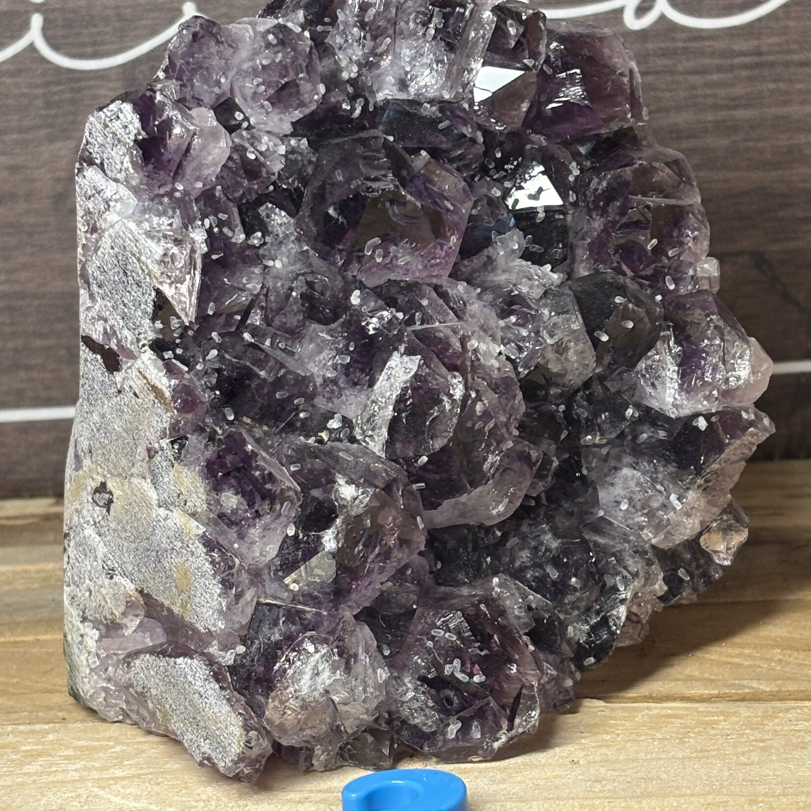Exquisite Brazilian Amethyst Geode of Great Quality- Promoting Spiritual Upliftment, Concentration, and Meditation