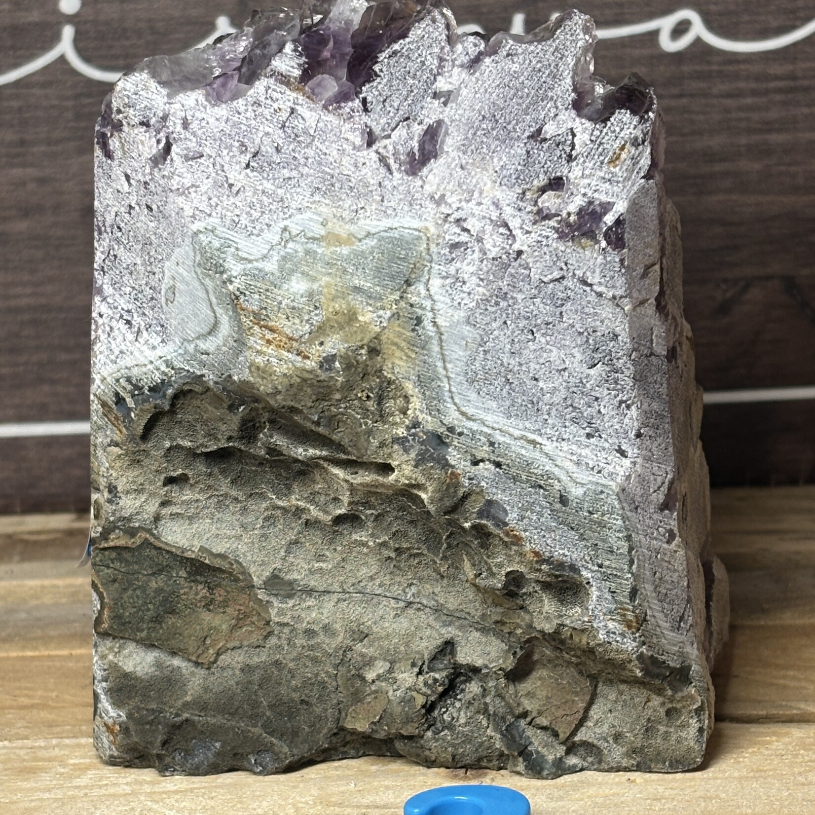 Exquisite Brazilian Amethyst Geode of Great Quality- Promoting Spiritual Upliftment, Concentration, and Meditation