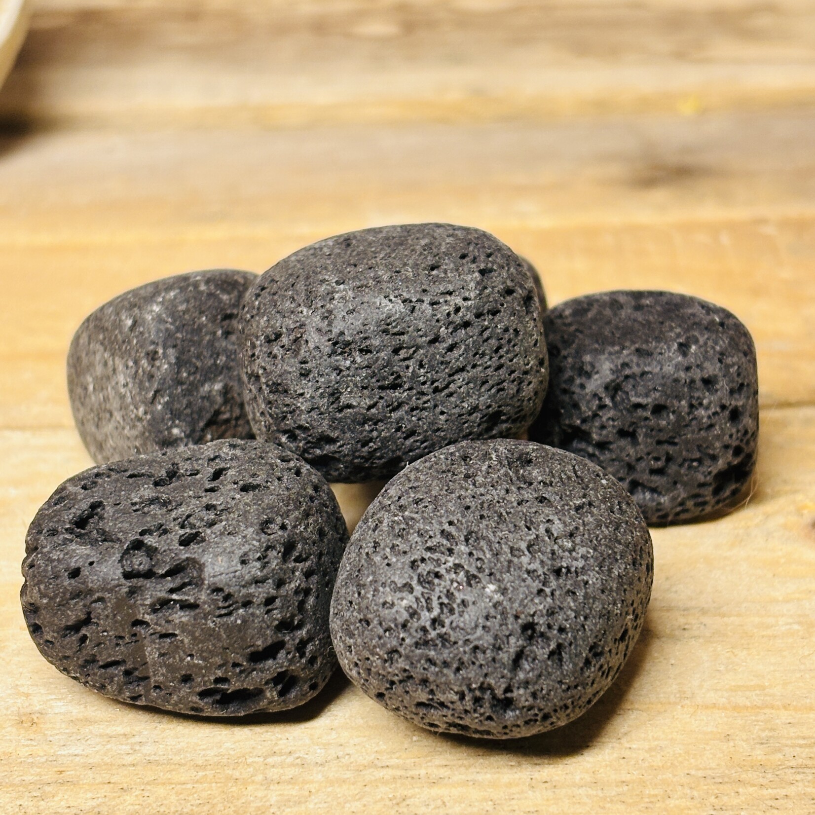 Assortment of tumbled stones: Jasper, Quartz, Amethyst, Pyrite, Lava Stone, Rubellite, Agate, Yellow Jasper, Pink Aventurine