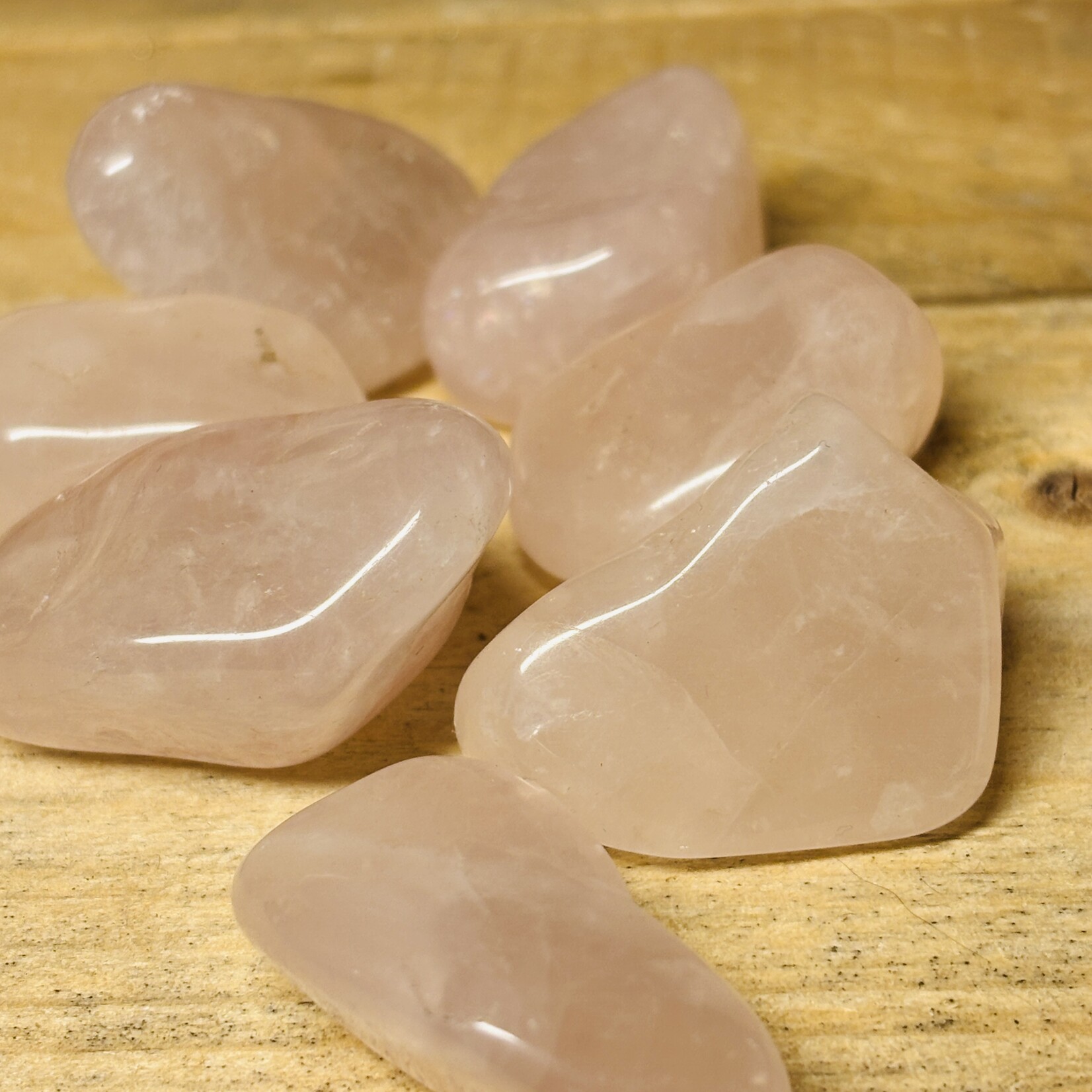 pink quartz-pebble