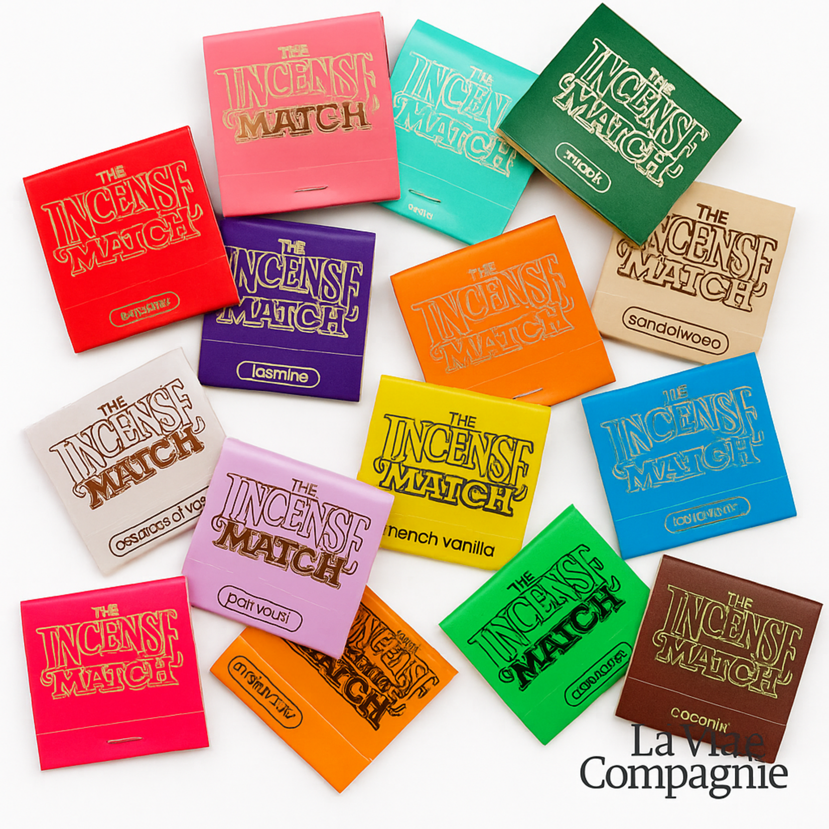 Portable Incense Matches- Odor-Eliminating, Lovely Scent for Home, Travel and Gifts