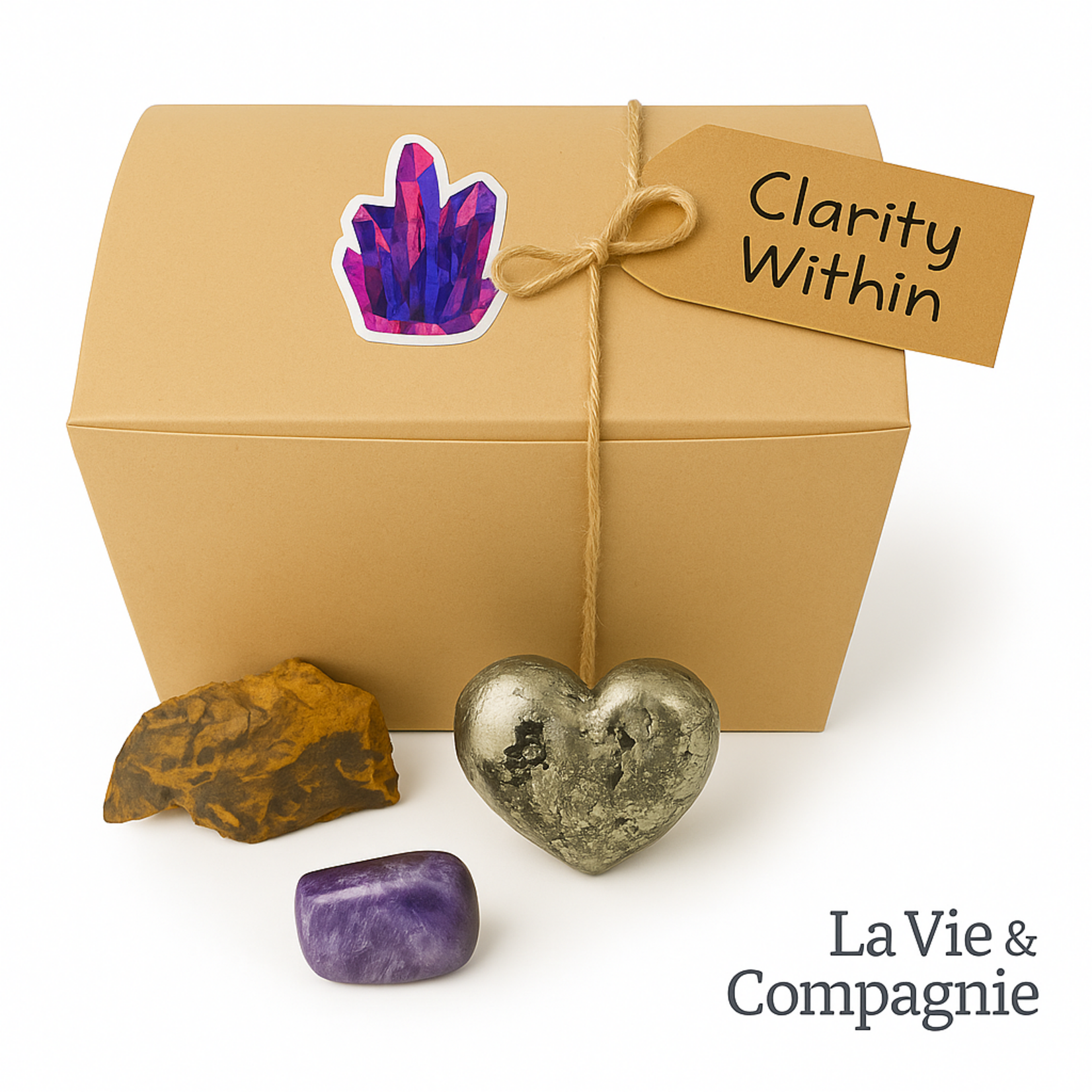 Boîte Cadeau Clarté Intérieure – Éveil, Vision & Protection Énergétique