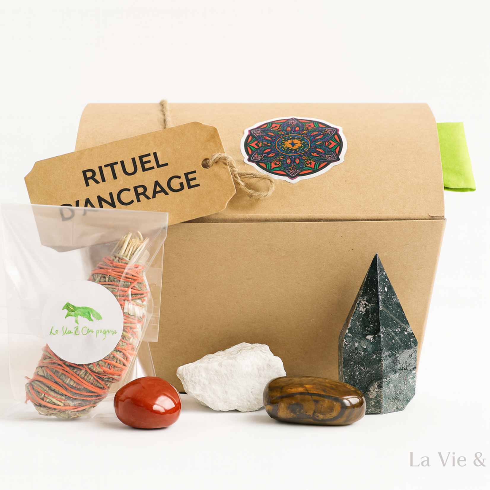 Grounding Ritual Box – Stability, Calm & Energetic Cleansing