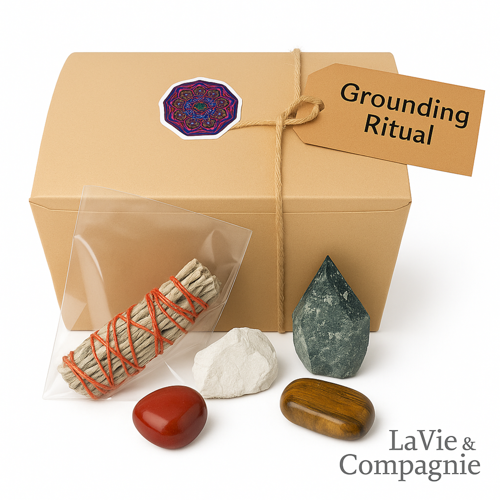 Grounding Ritual Box – Stability, Calm & Energetic Cleansing