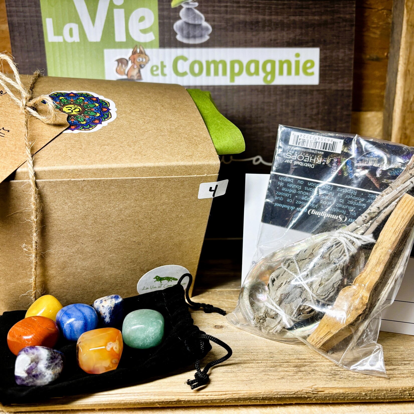 Boîte Cadeau Découverte – Premiers Pas avec les Cristaux, les Rituels et l’Énergie