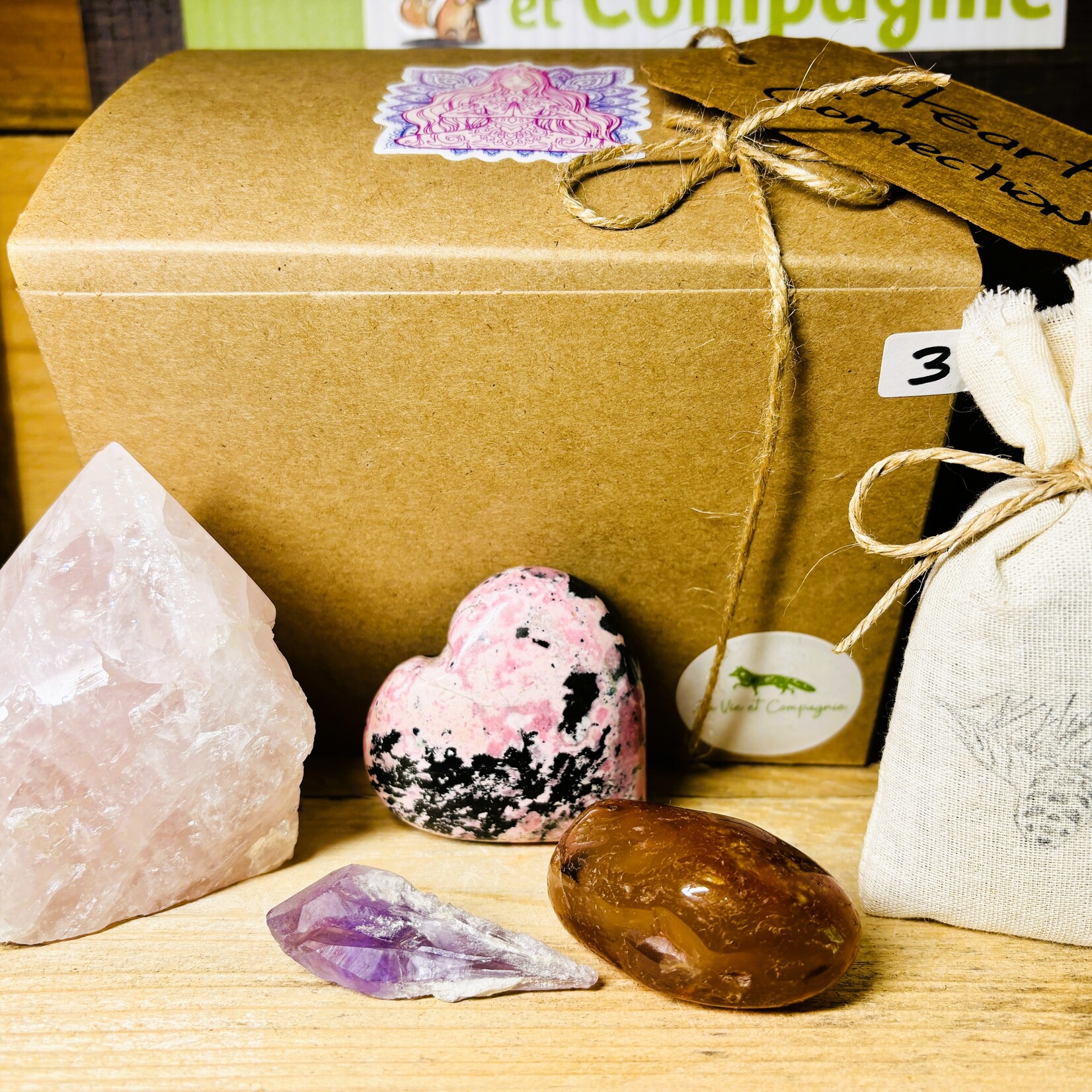 Love Ritual Kit – Heart-Centered Crystals for Love & Emotional Harmony