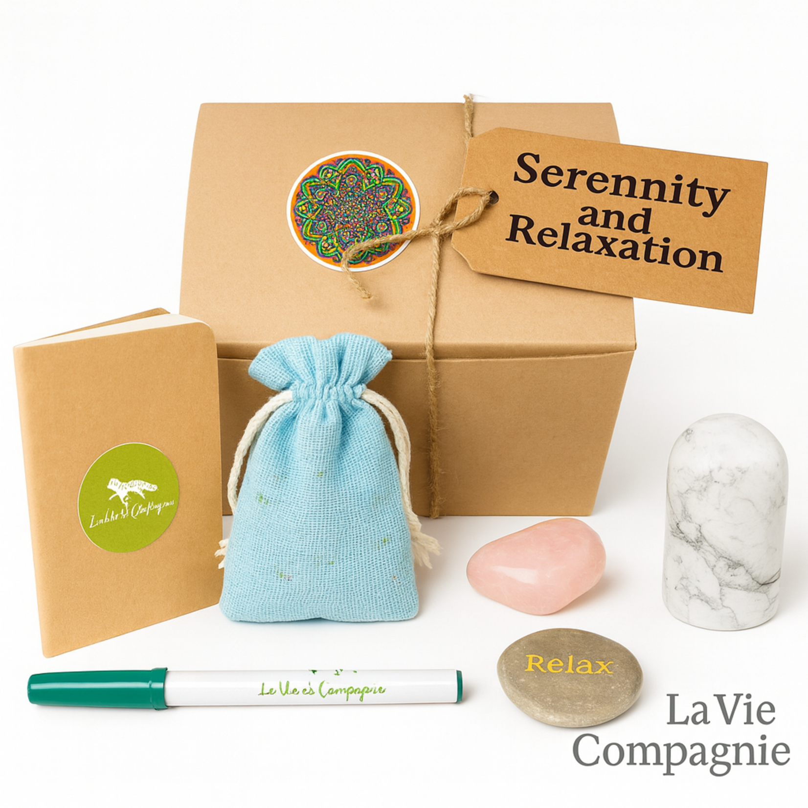Relaxation Gift Box – A Calming Ritual for Peace, Softness & Inner Balance
