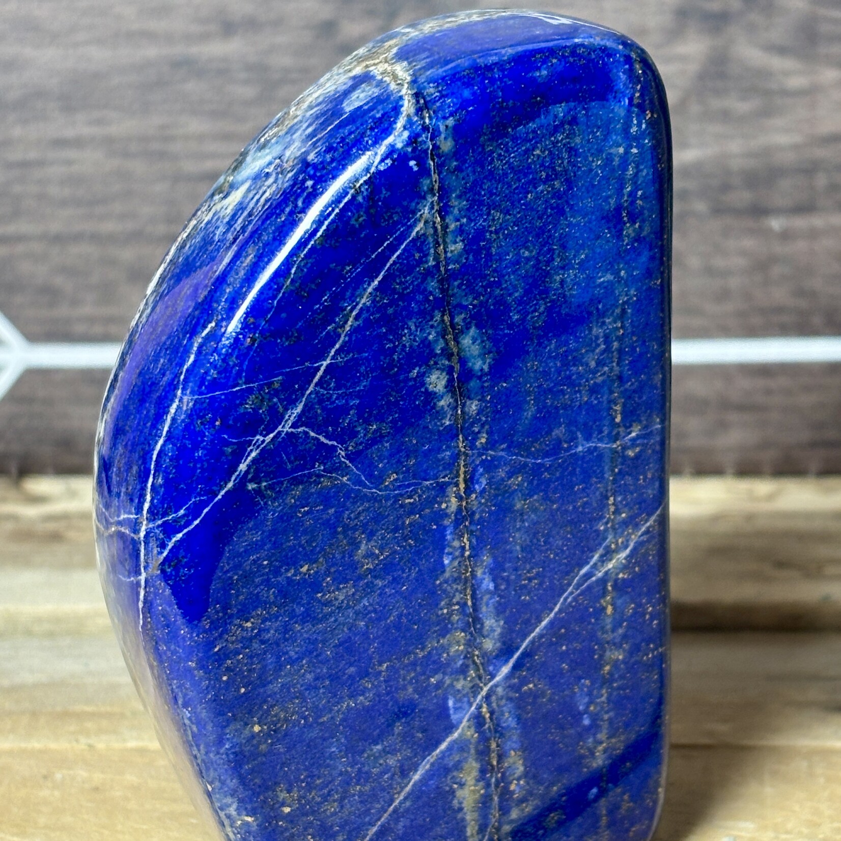 piece of lapis lazuli freeform, beneficial for the respiratory system, cleansing organs and the nervous system - Copy