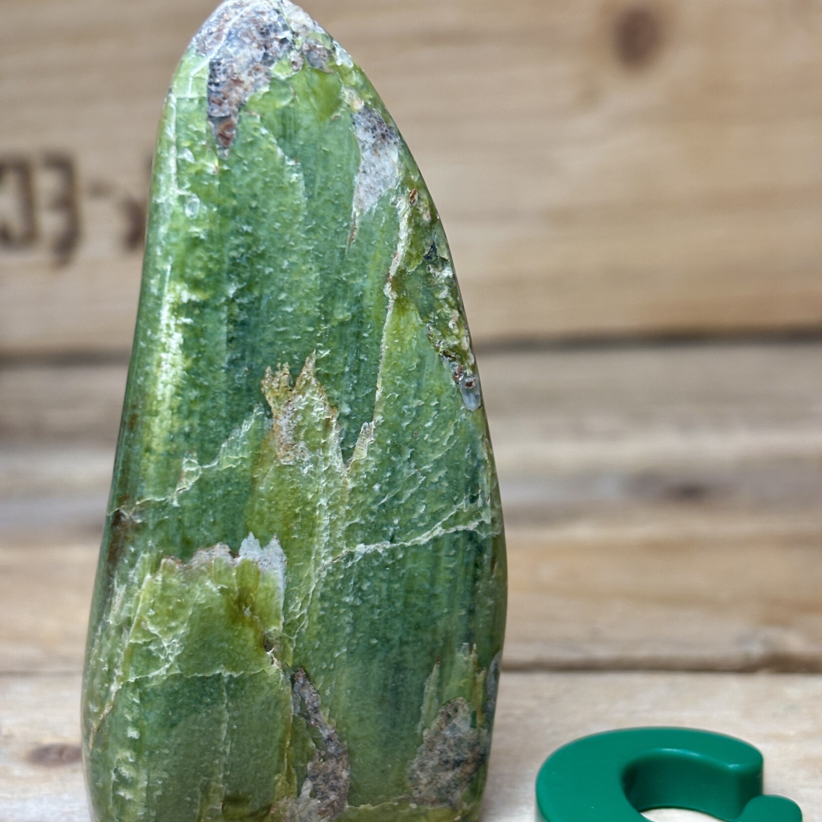 Tremolite Freeform – Natural Polished Crystal – Rare Mineral Specimen – One of a Kind Piece