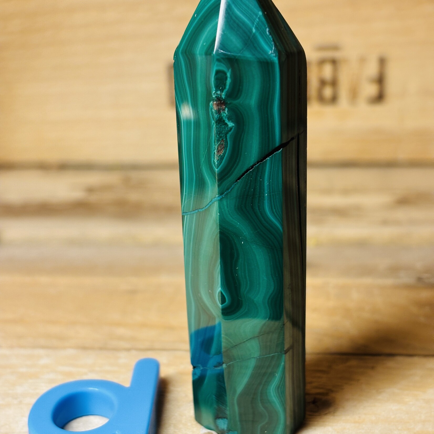 Large Malachite Tower – Natural Energy and Emotional Healing Stone