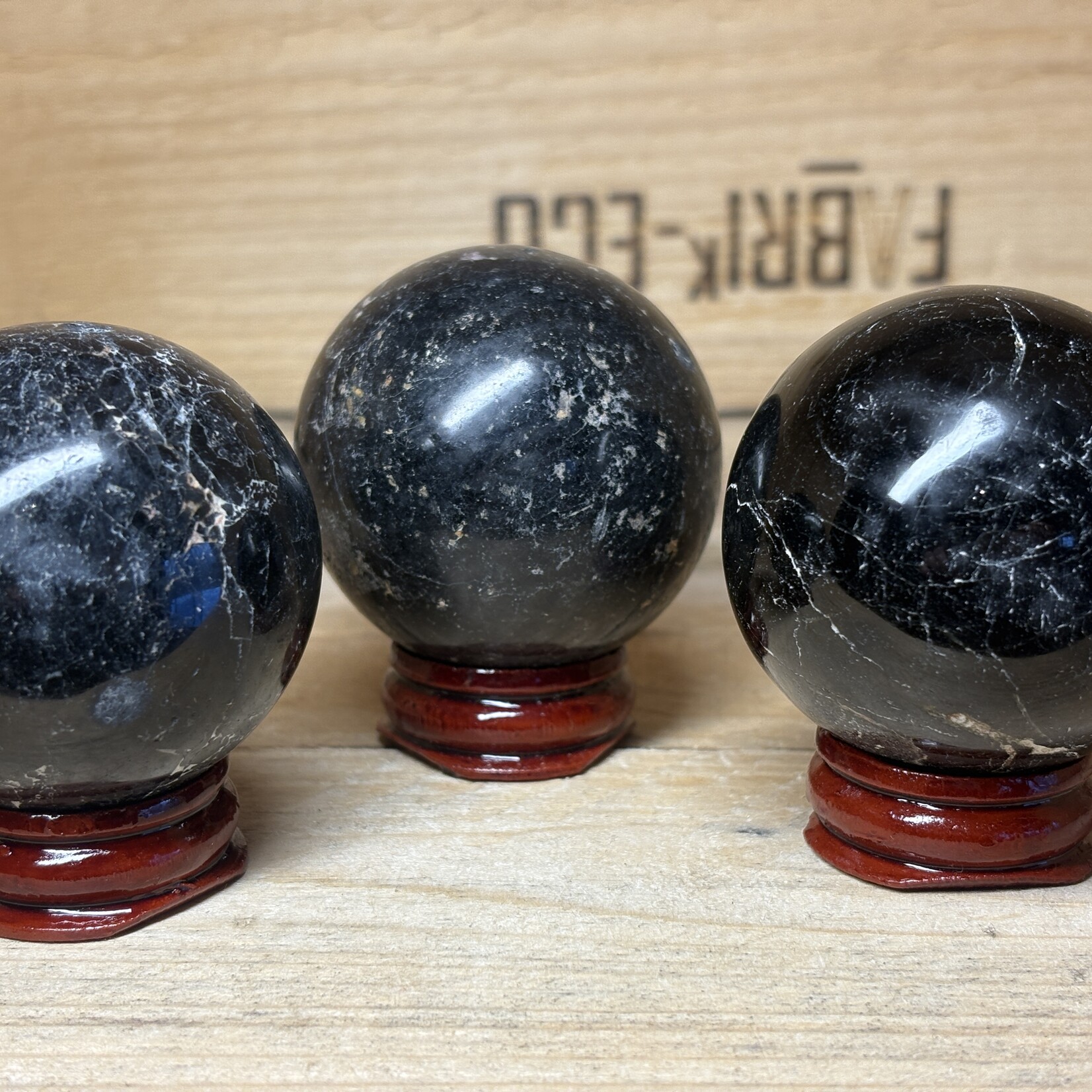 black tourmaline sphere