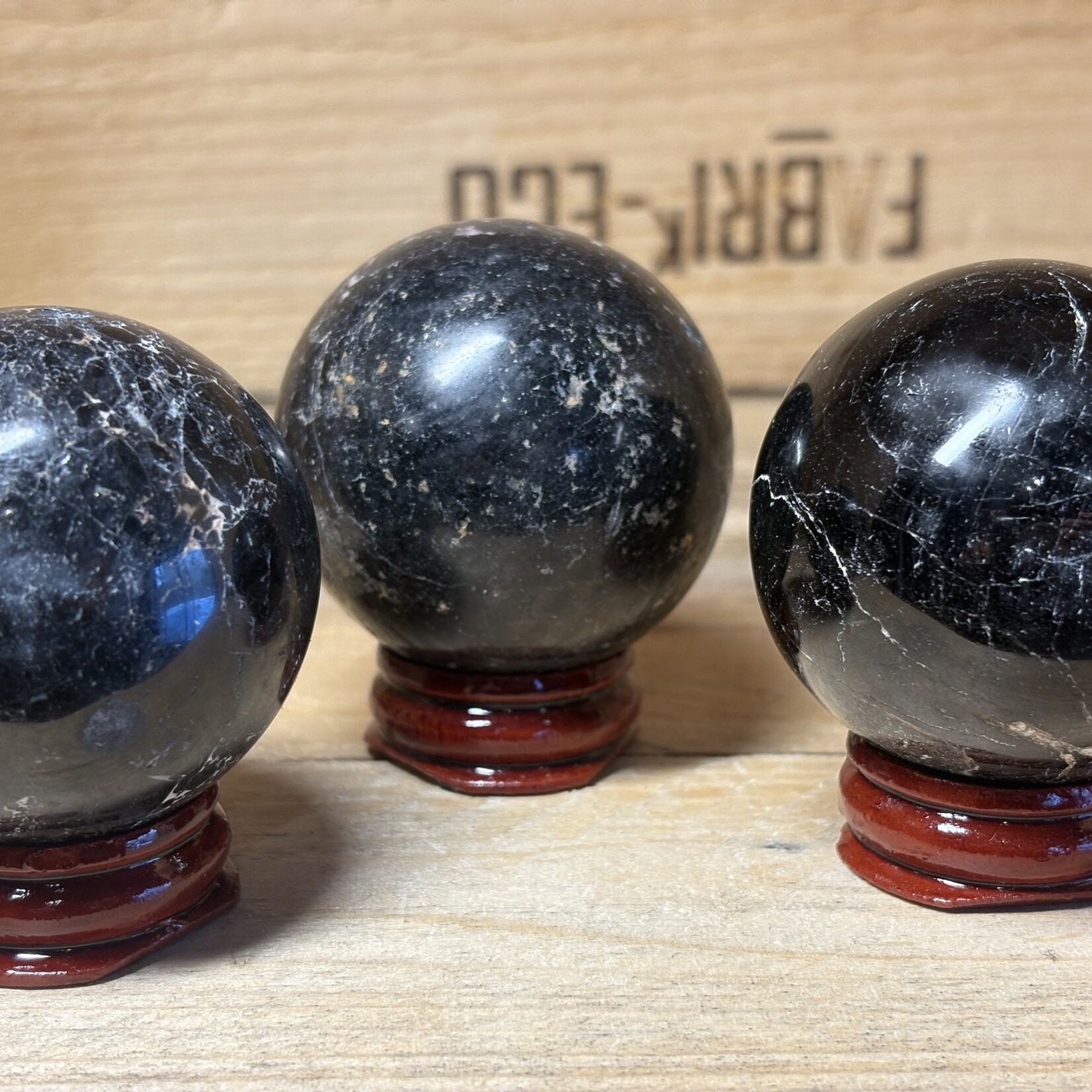 black tourmaline sphere
