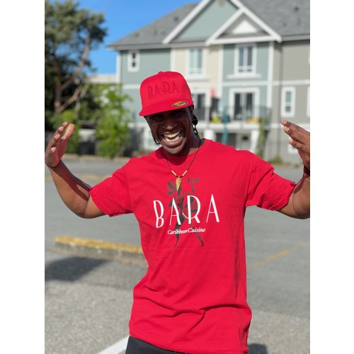 BARA Caribbean Cuisine BARA Brand Shirt - Red