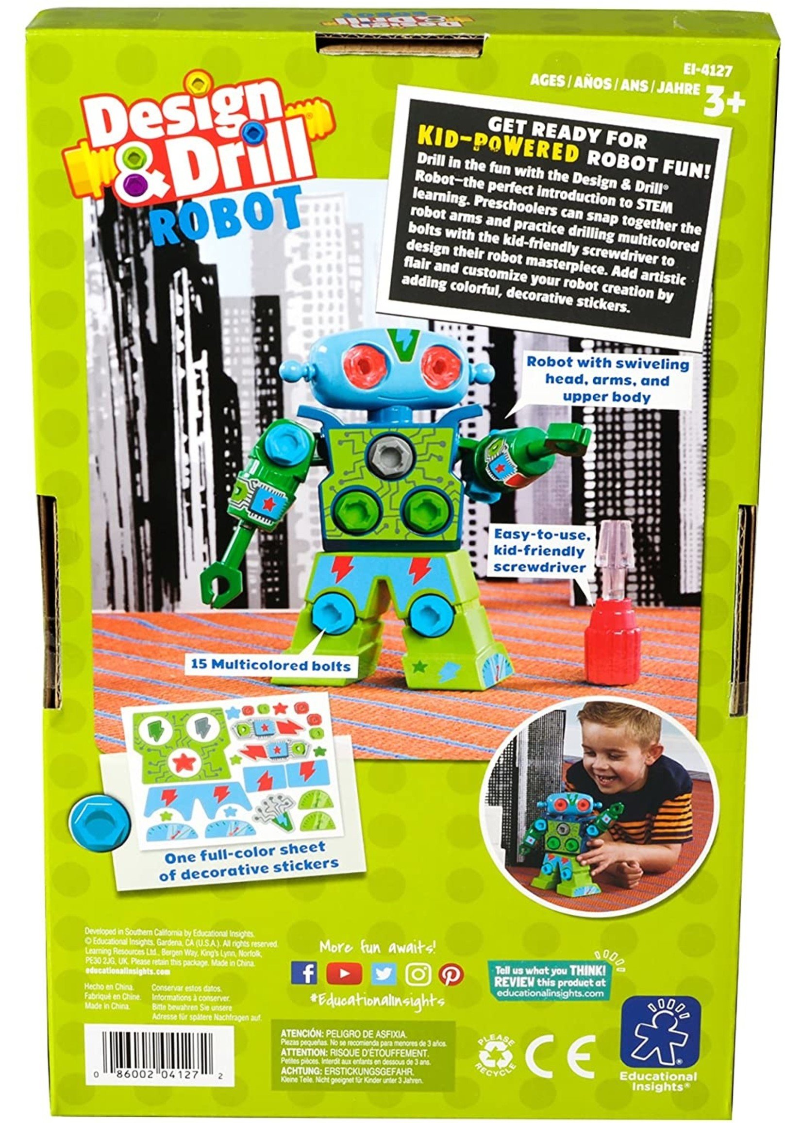 Educational Insights Design and Drill Robot