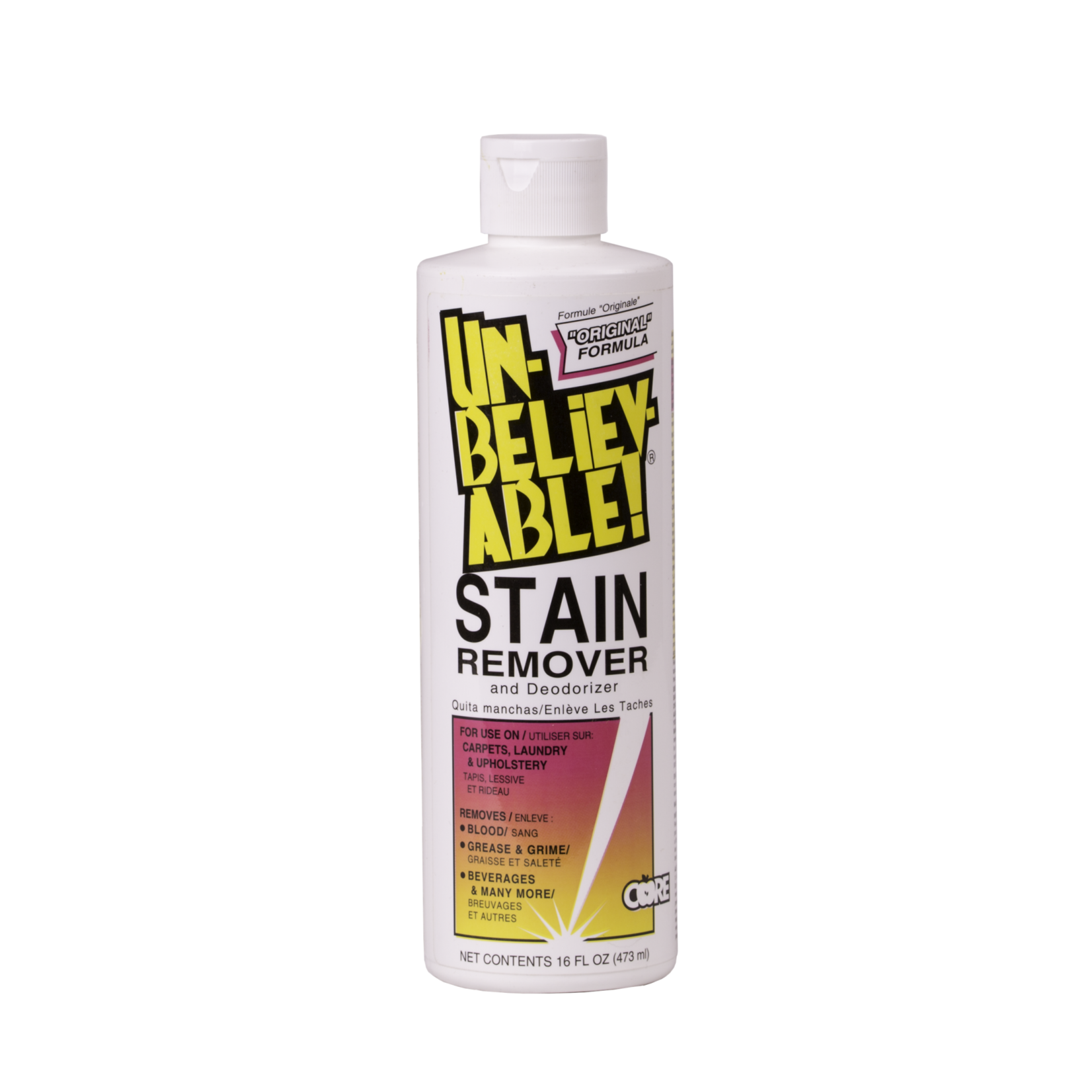 Core Products UNBELIEVABLE STAIN REMOVER 16OZ