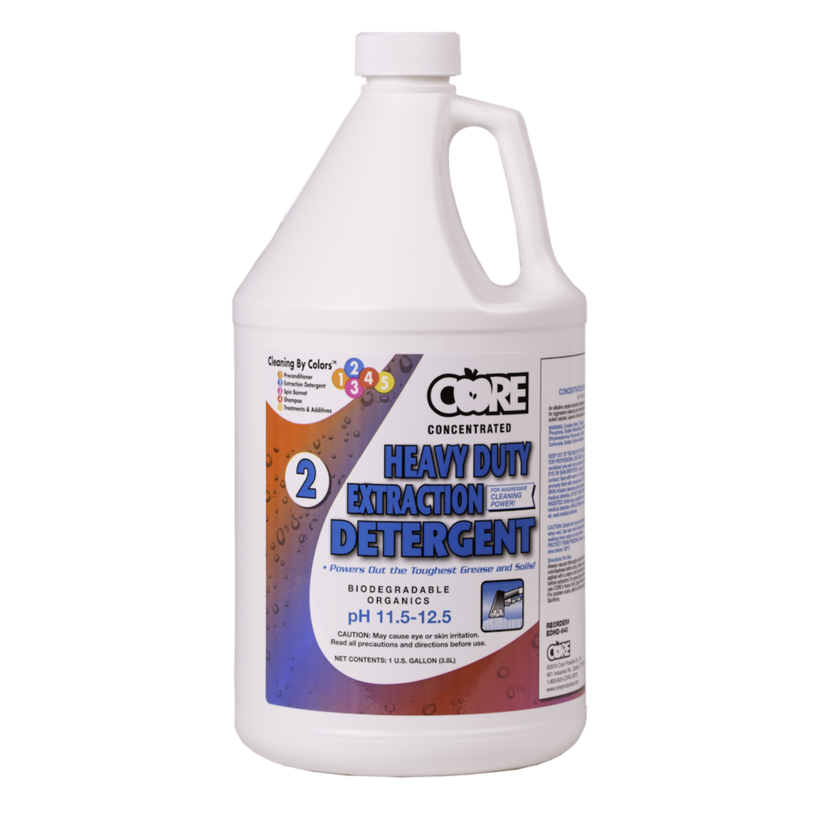 Core Products H/D EXTRACTION DETERGENT - GALLON