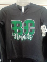 BC Hornets B.Plaid VNeck