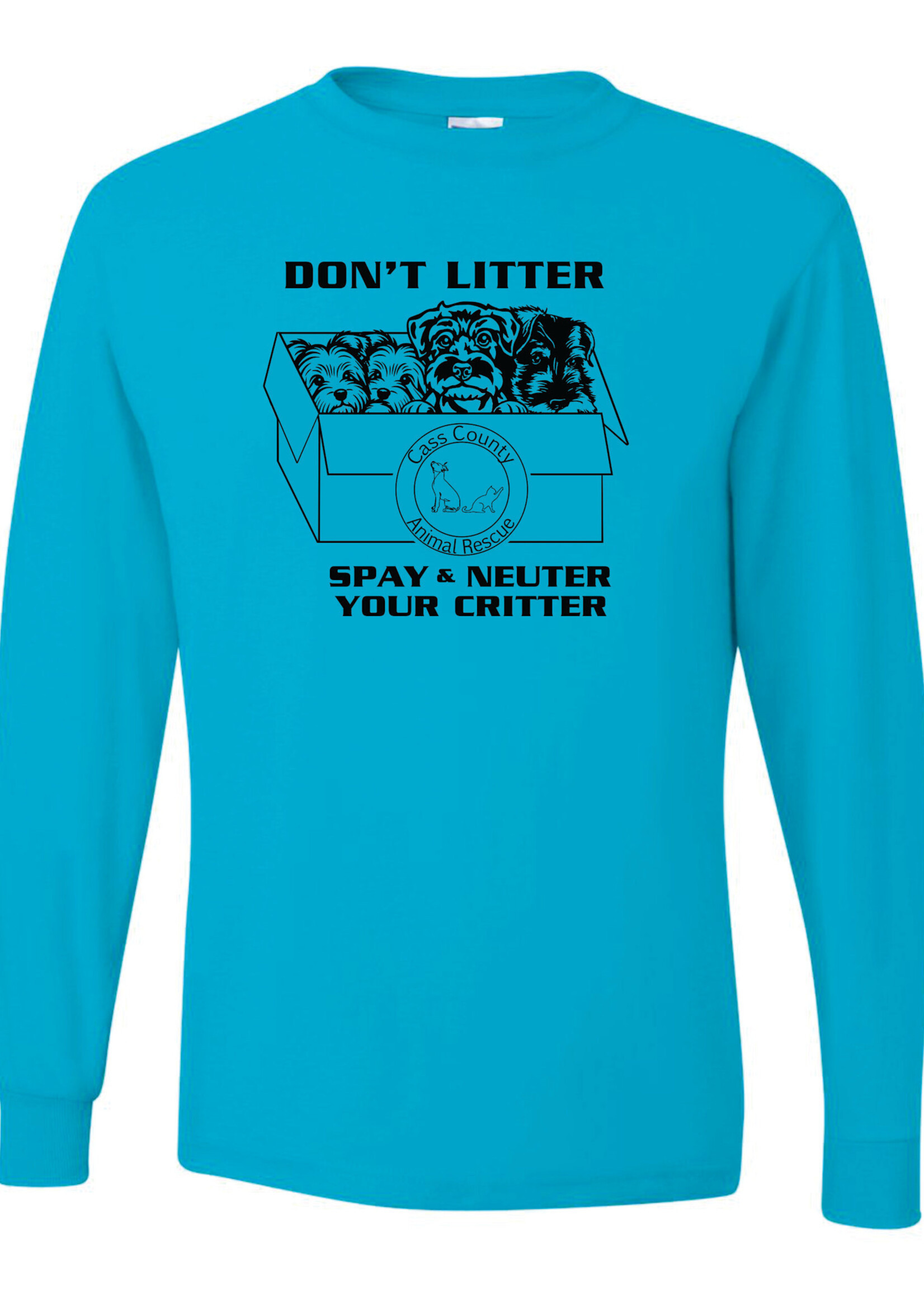 Cass County Animal Rescue Don't Litter LST 25