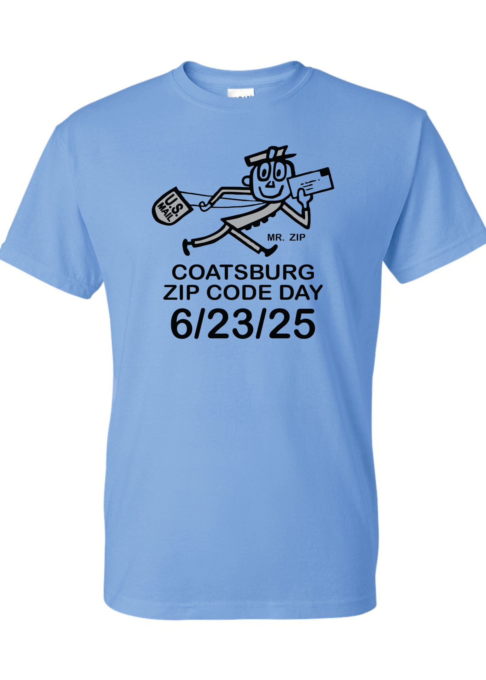 Coatsburg zip code day 62325 T-shirt 25