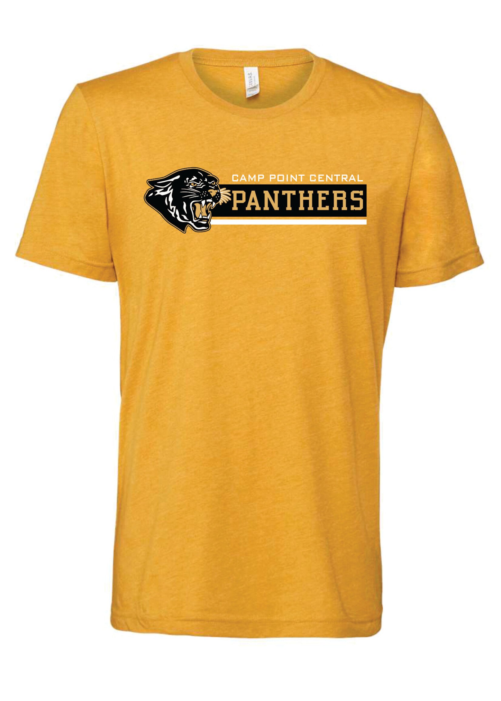 CPC Panthers Booster club mustard Bella 100%cotton ringsun SST 25