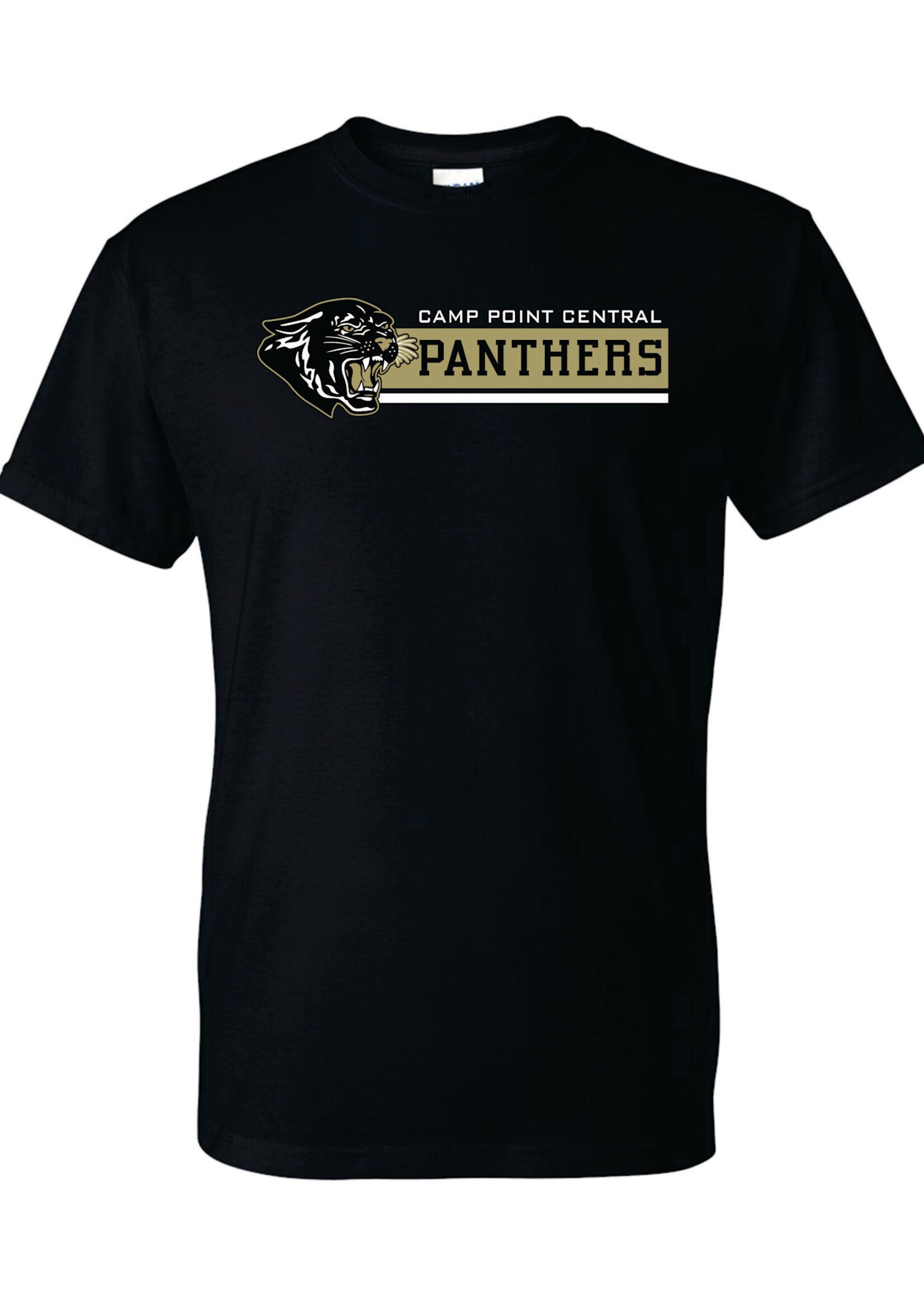 CPC Panthers Booster club Blk 50/50 gildan SST 25