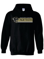 CPC Panthers Booster club Blk 50/50 gildan hooded sweatshirt 25