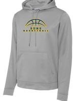 Southeastern Basketball half ball design Wicking Hoodie 25