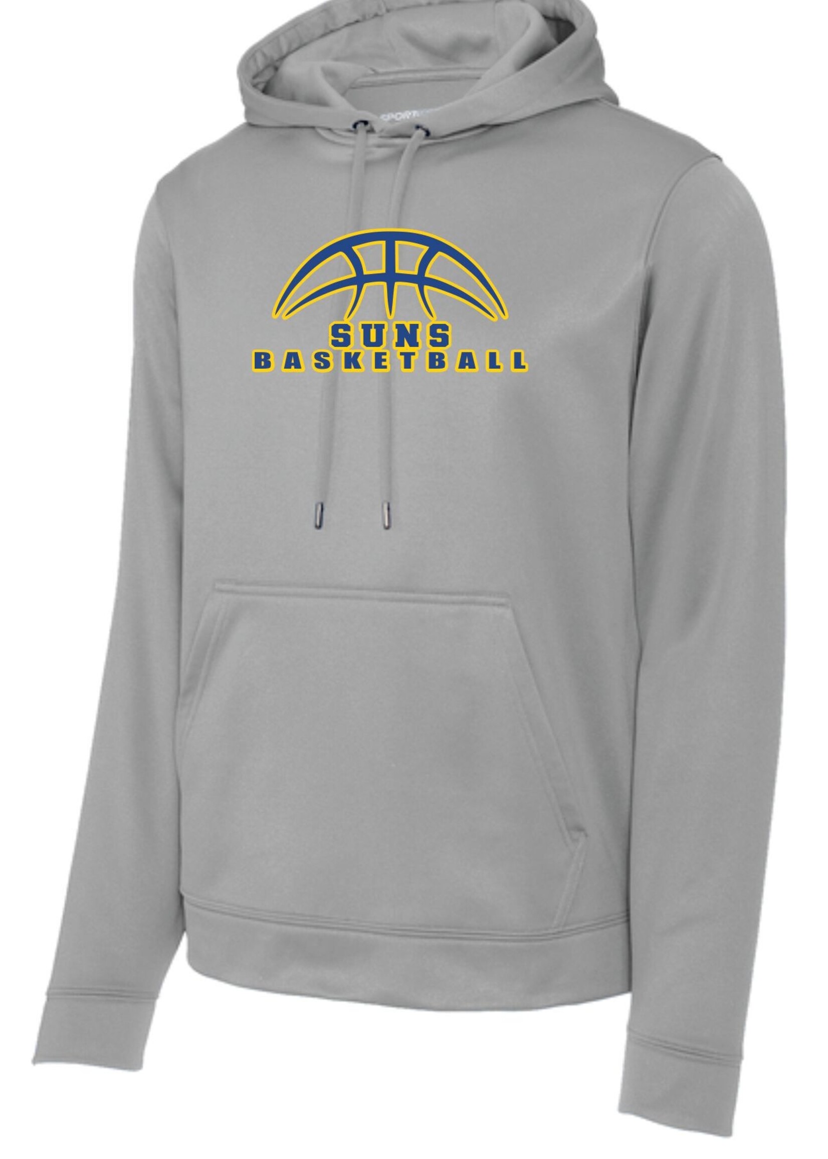 Southeastern Basketball half ball design Wicking Hoodie 25