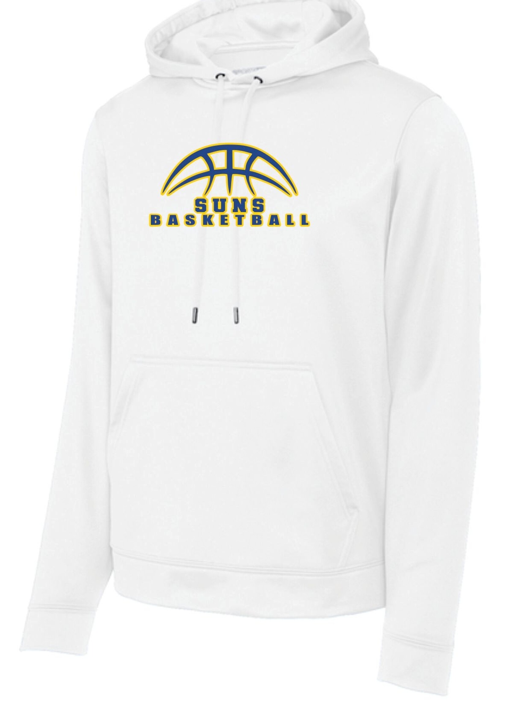 Southeastern Basketball half ball design Wicking Hoodie 25