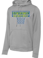 Southeastern Basketball net design Wicking hoodie 25