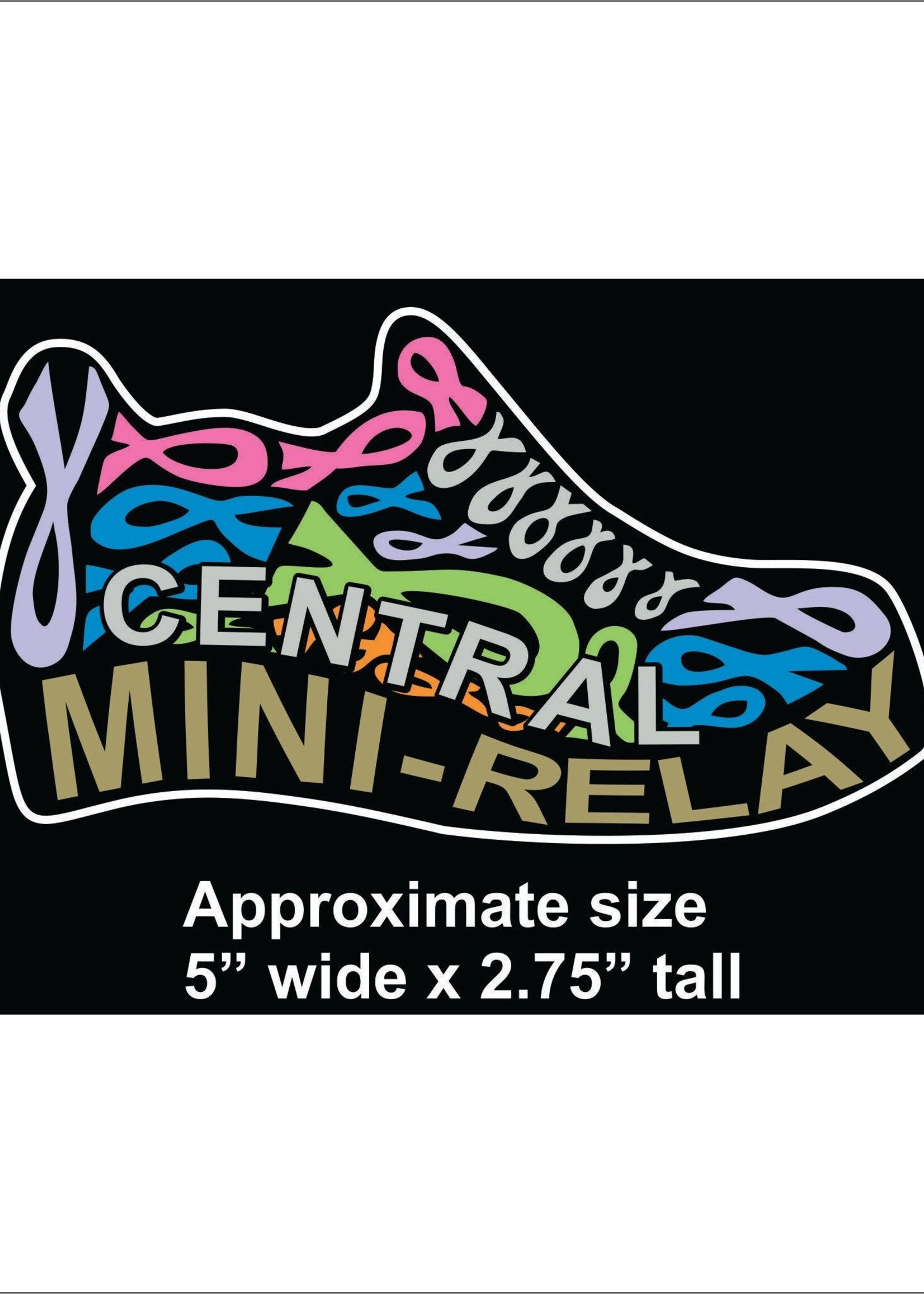 Central Mini-Relay 26 Fundraiser Decal