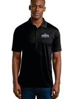Midwest Phoenix Sport Tek black wicking polo