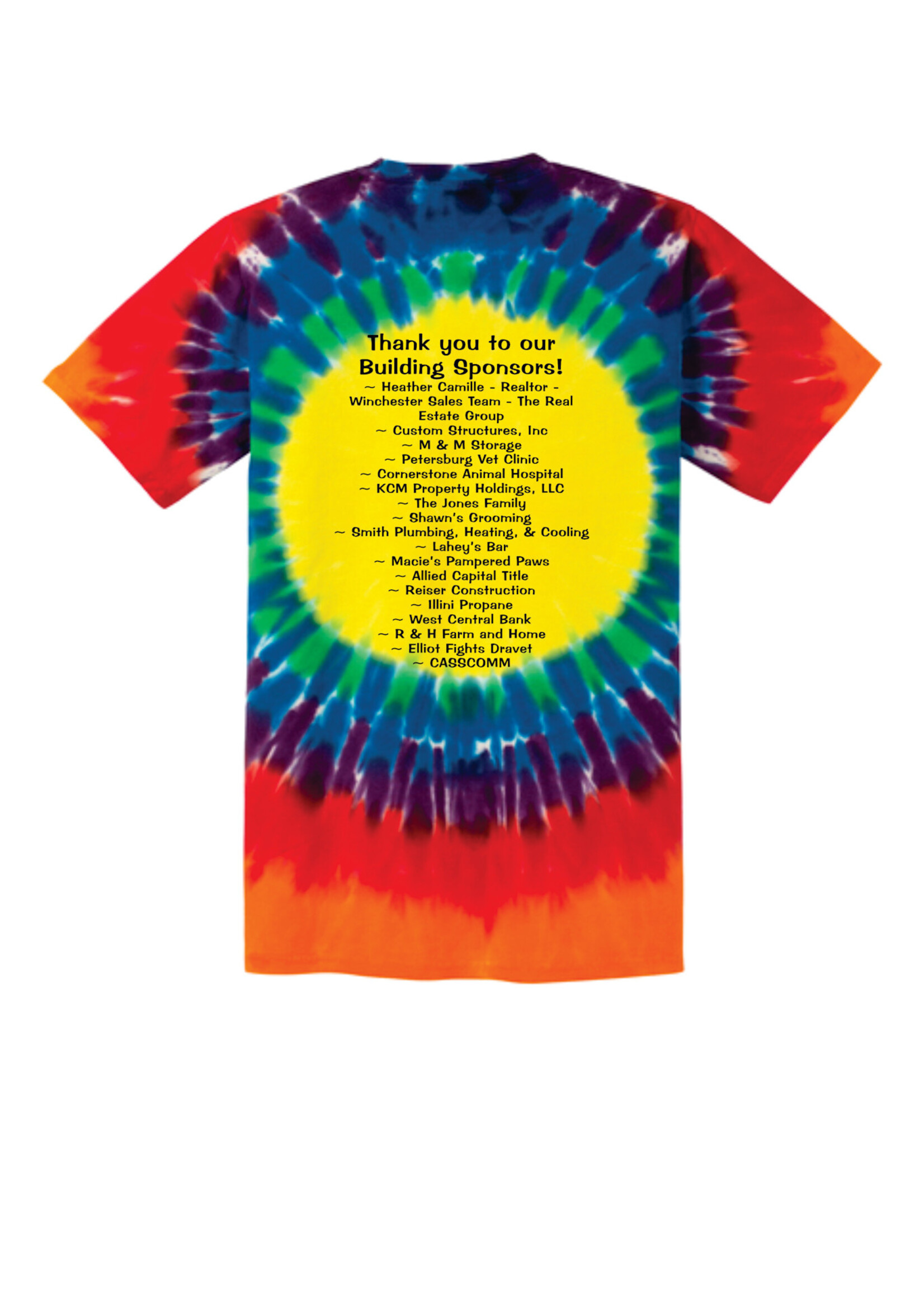 Godspeed Pet Rescue Tye Dye SST 26 YOUTH
