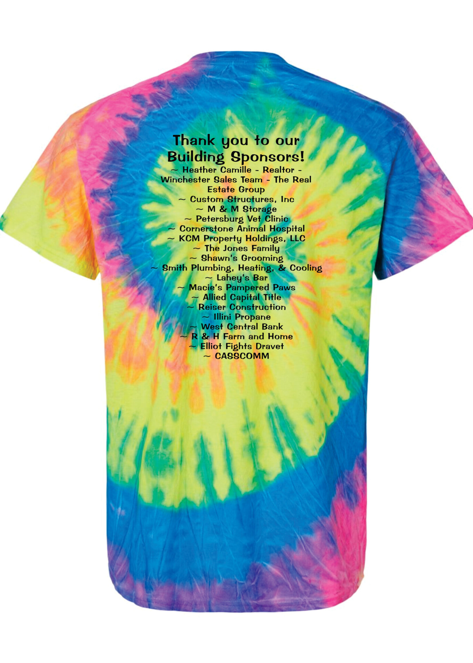 Godspeed Pet Rescue Tye Dye SST 26 Adult