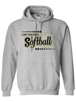Jr. High softball fan apparel 26 hooded sweatshirt