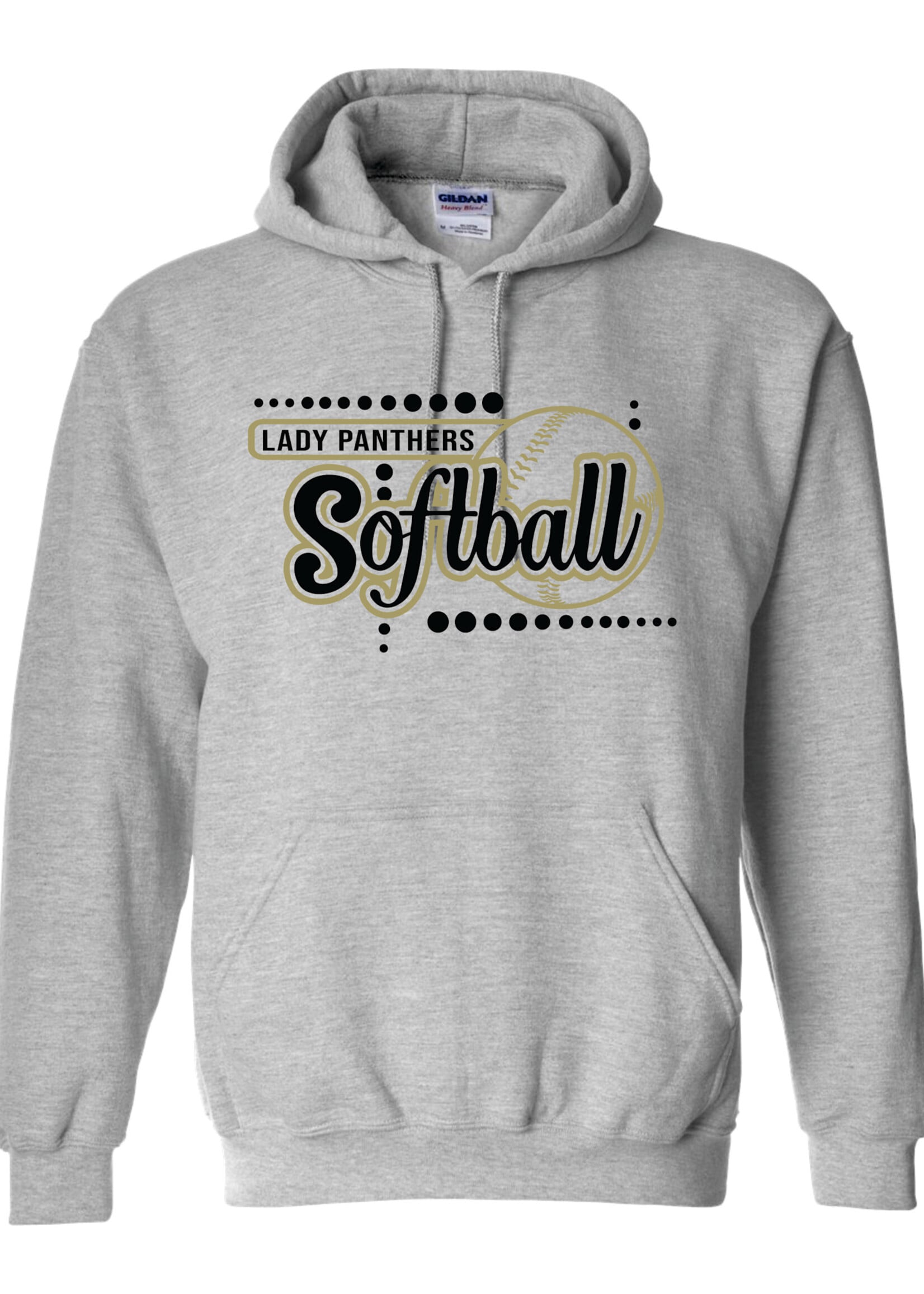 Jr. High softball fan apparel 26 hooded sweatshirt