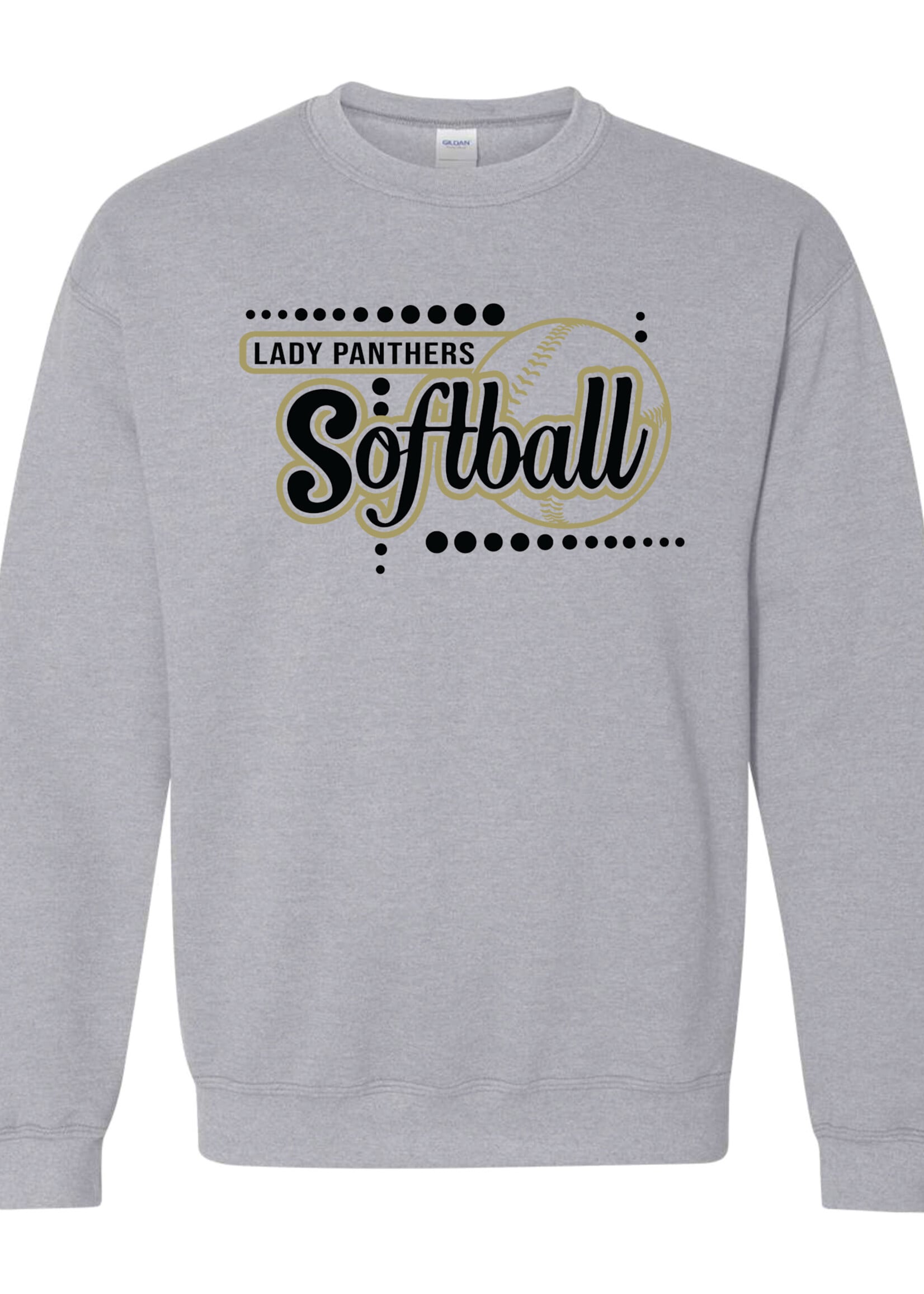 Jr. High softball fan apparel 26 Crewneck sweatshirt