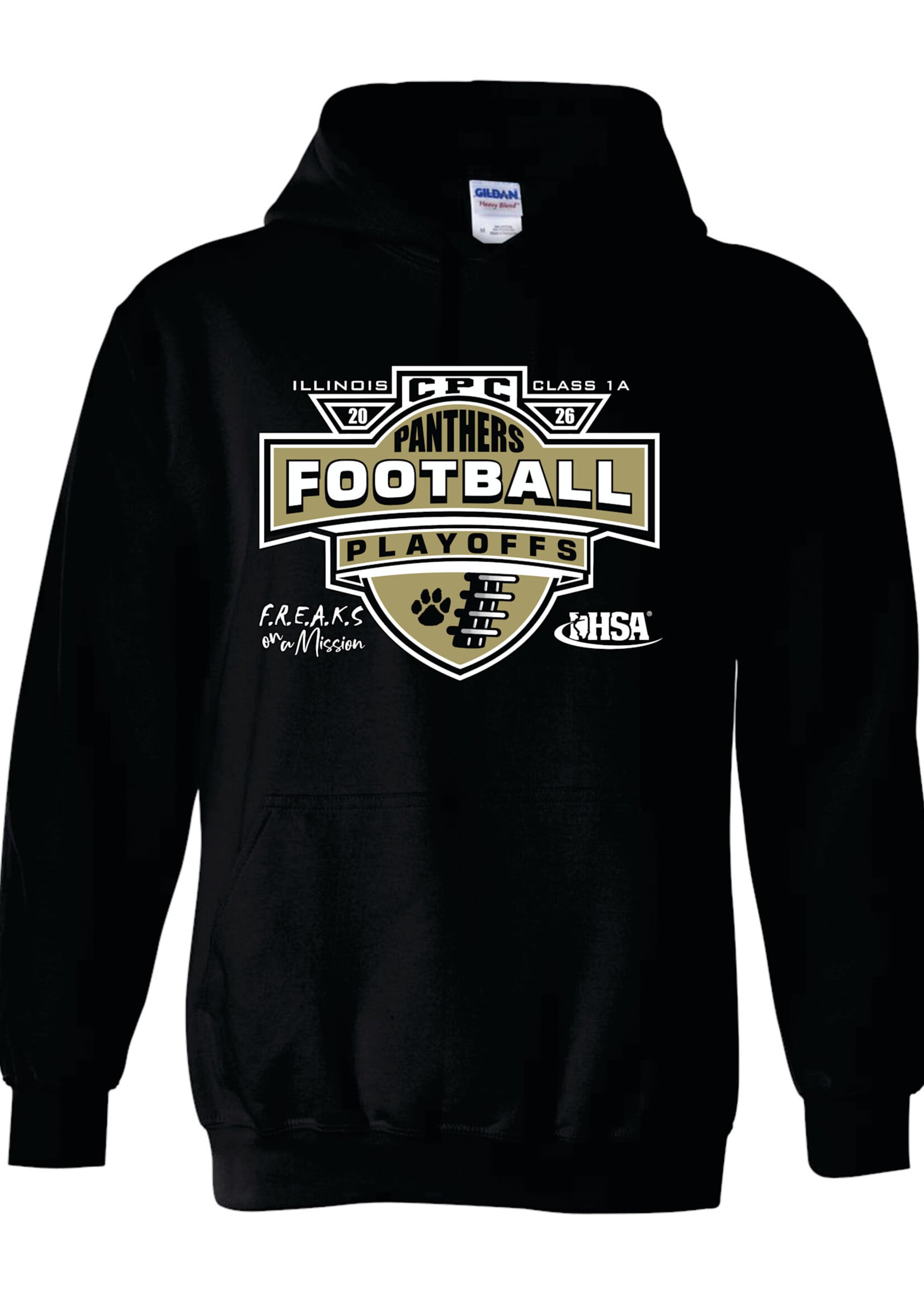 CPC Football Playoff hooded sweatshirt 26 final
