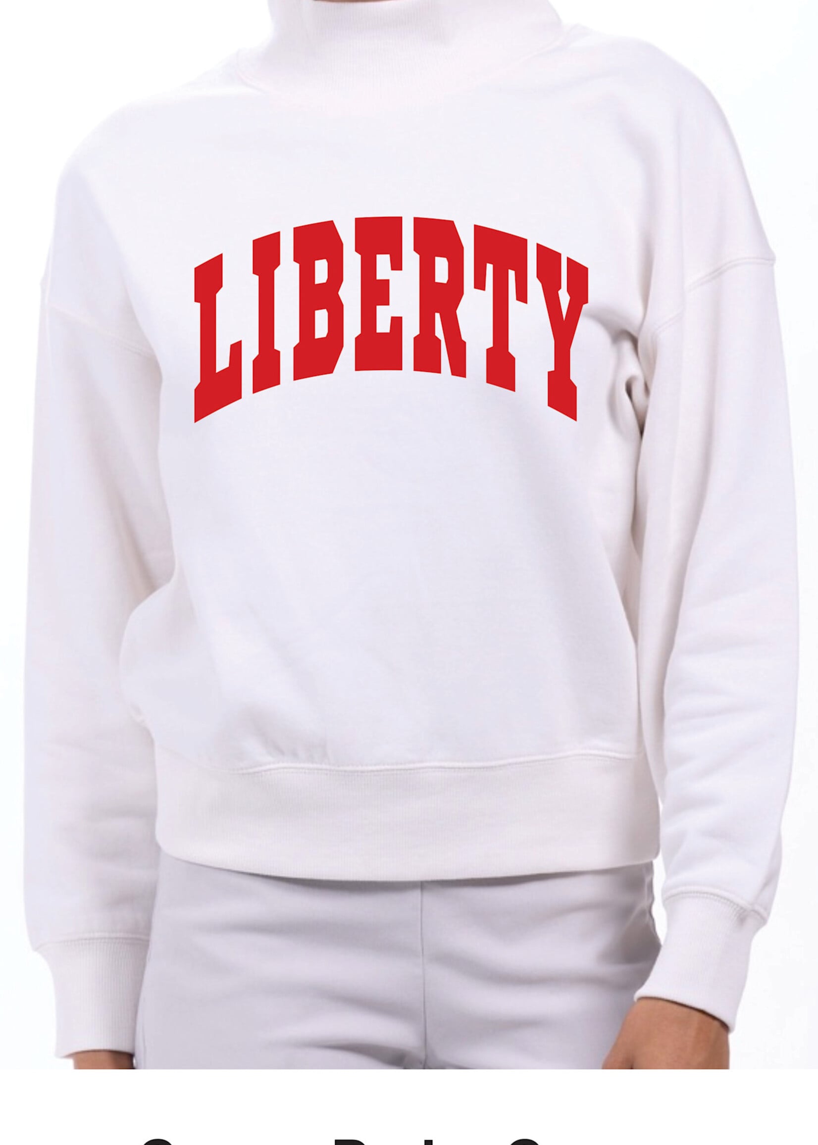 Class of 27 Mockneck shirts 26 Liberty