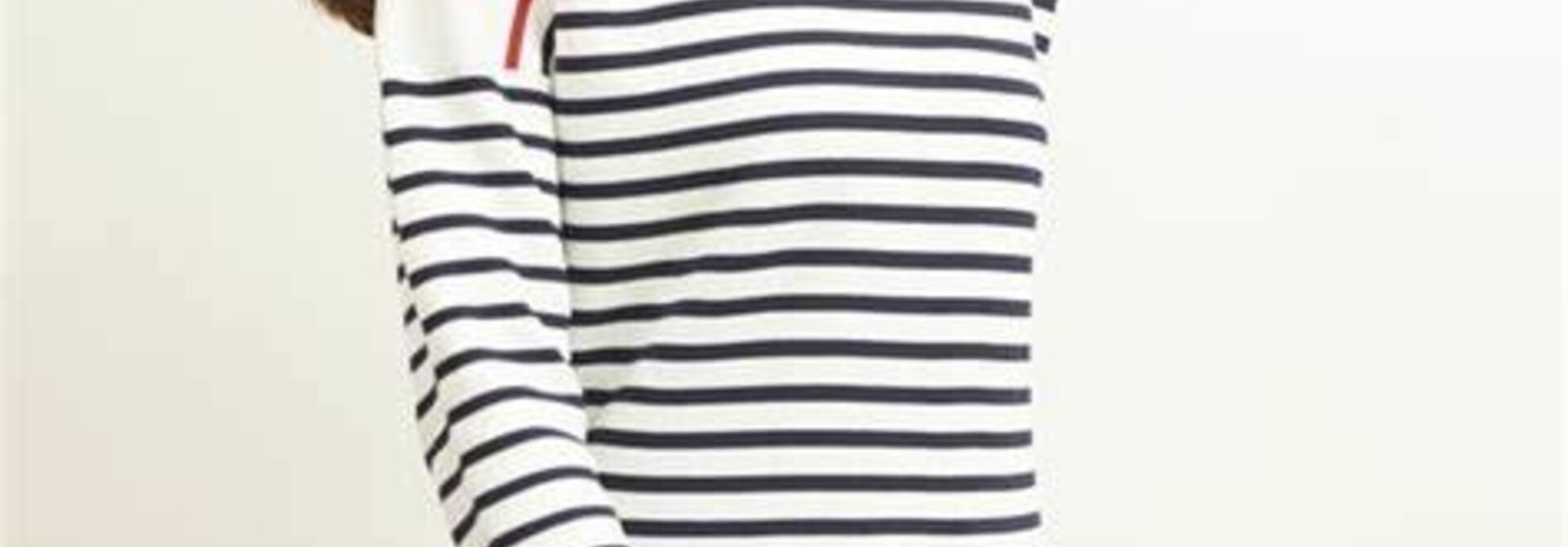 Saint James Striped Sweater Top