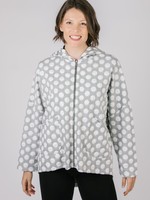 Shannon Passero Hooded Jacket with Dots