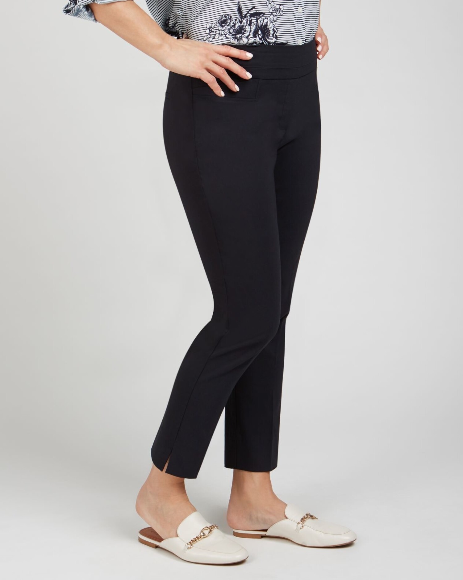 Buy Gray Ankle Length Pant Rayon for Best Price, Reviews, Free Shipping