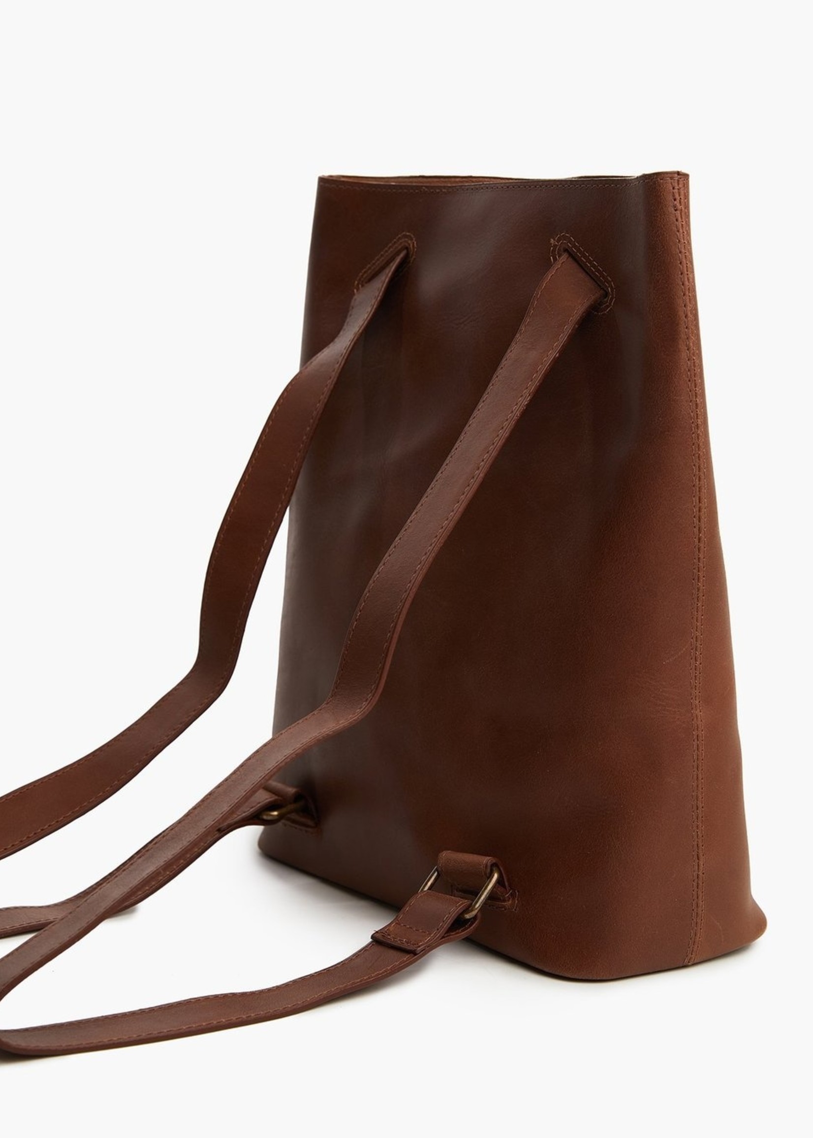able leather backpack