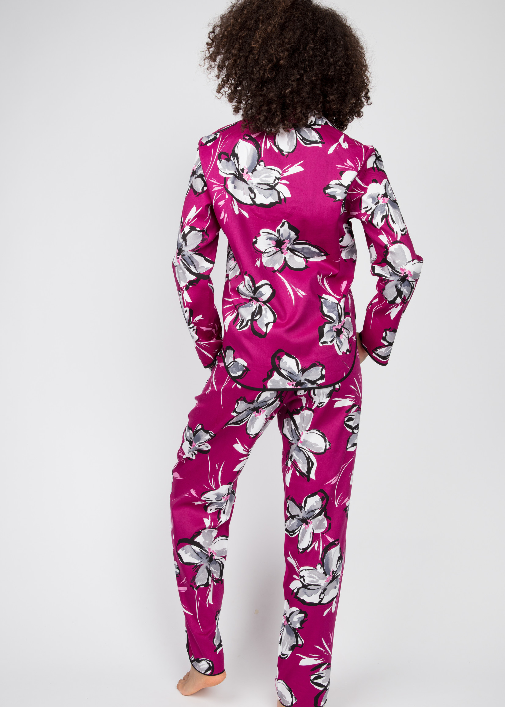 Cyberjammies Natasha Floral Print Pyjama Top