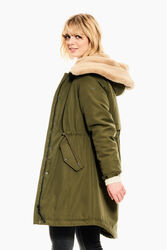 Green Parka with Soft Lining-1