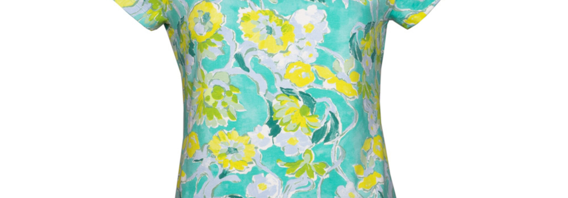 Floral Short-Sleeve T-Shirt