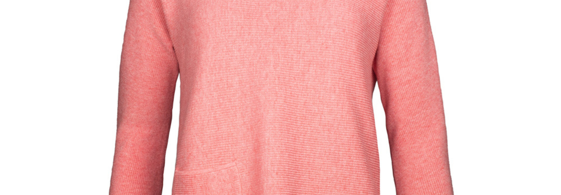 Crew Neck Sweater with Pocket