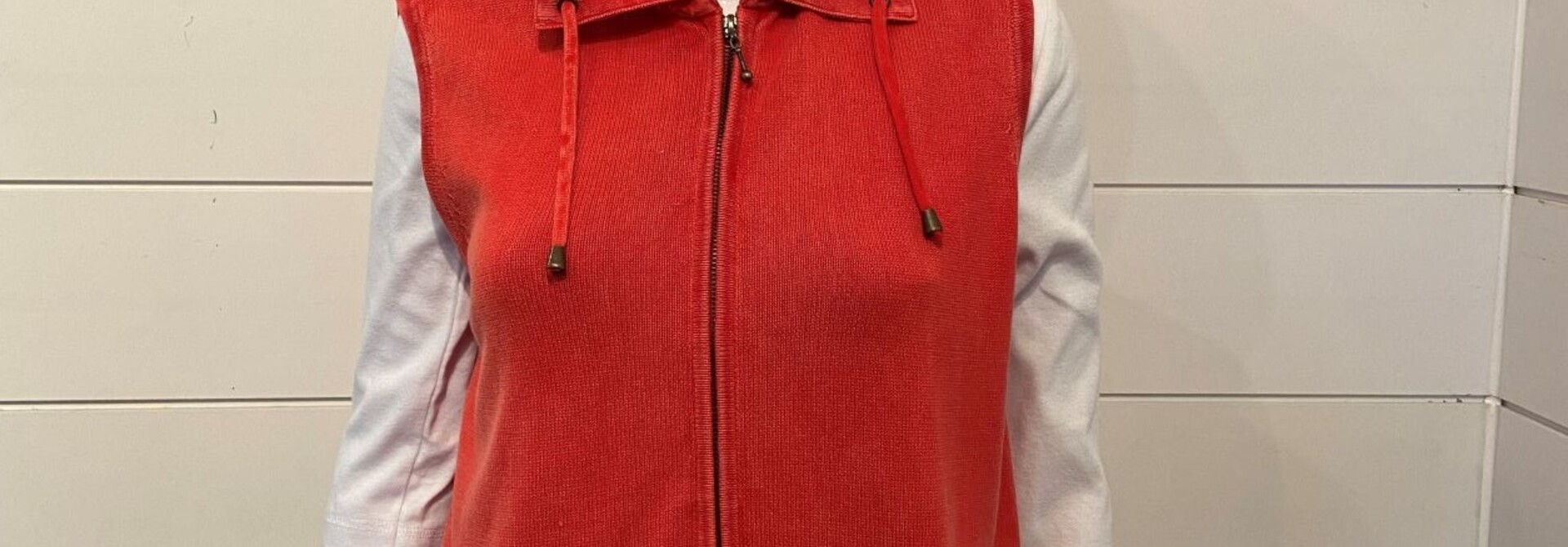 Long Zippered Vest