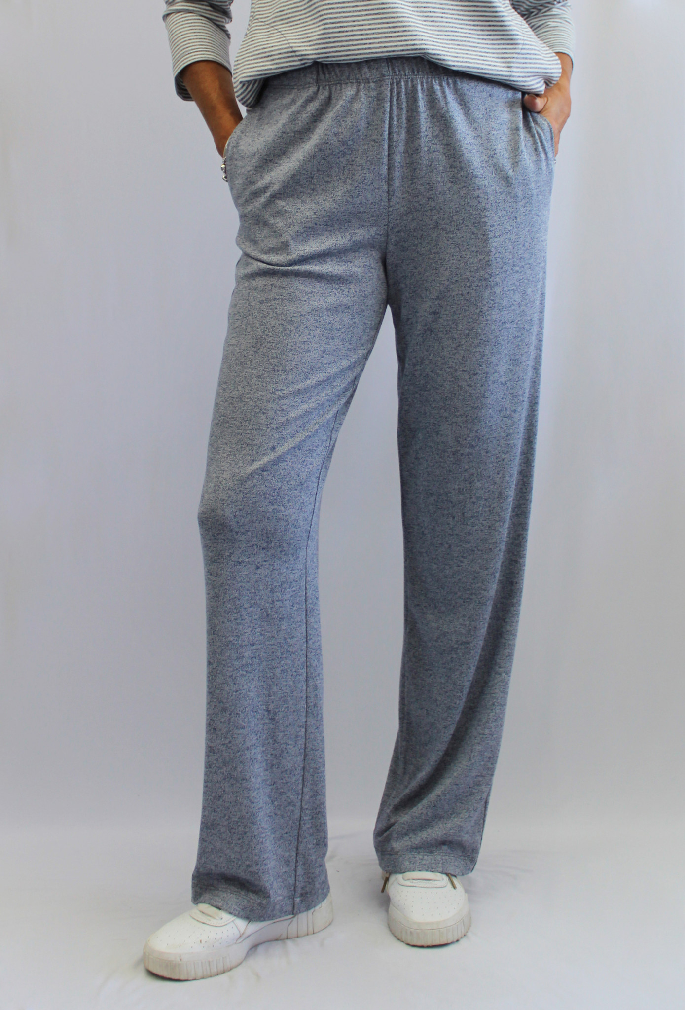 Leisure Pants with Pockets-1