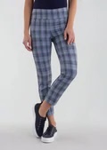 Checked Ankle Pants-2